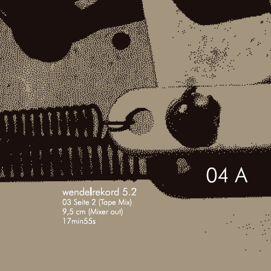 2024-03-12 wendelrekords V.II (unfinished sense of time Tape Mix und Tape Echo Mix) (10 Vinyl)
